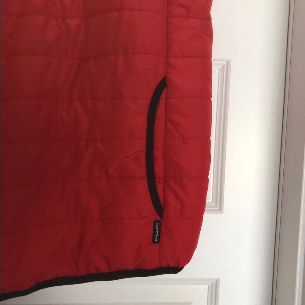 Red Chaps puffer jacket - Picture 4 of 5